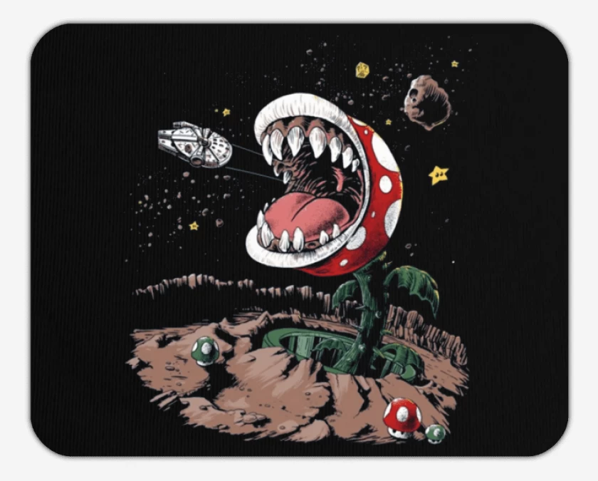 Mousepad Super bigote Wars