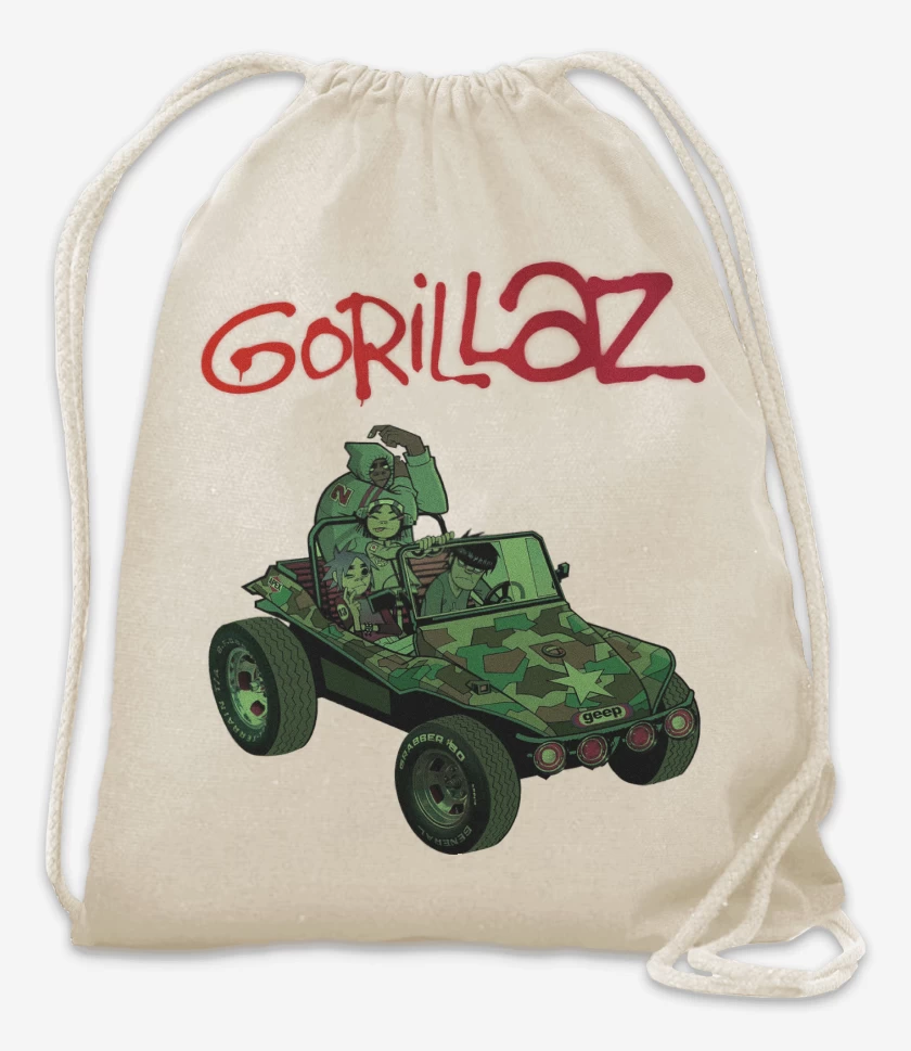 Mochila Blanco de Gorillaz Gorillaz 