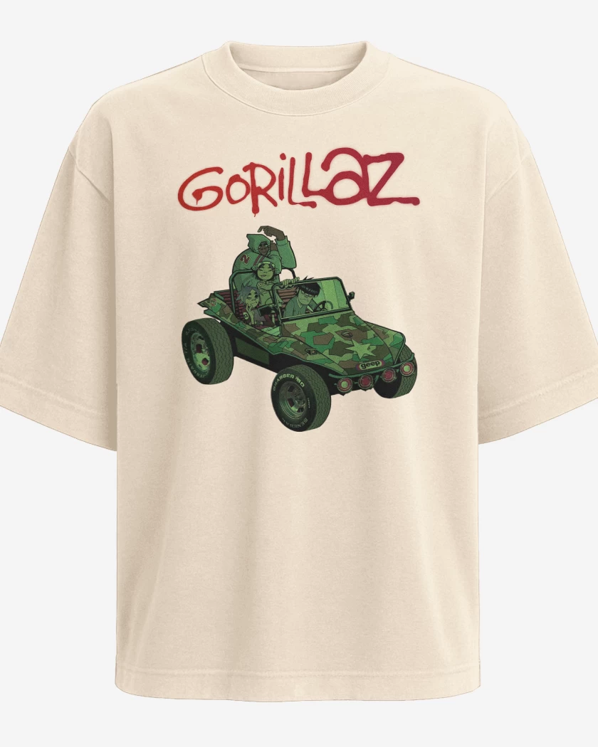 Polera Oversize Gorillaz Gorillaz 
