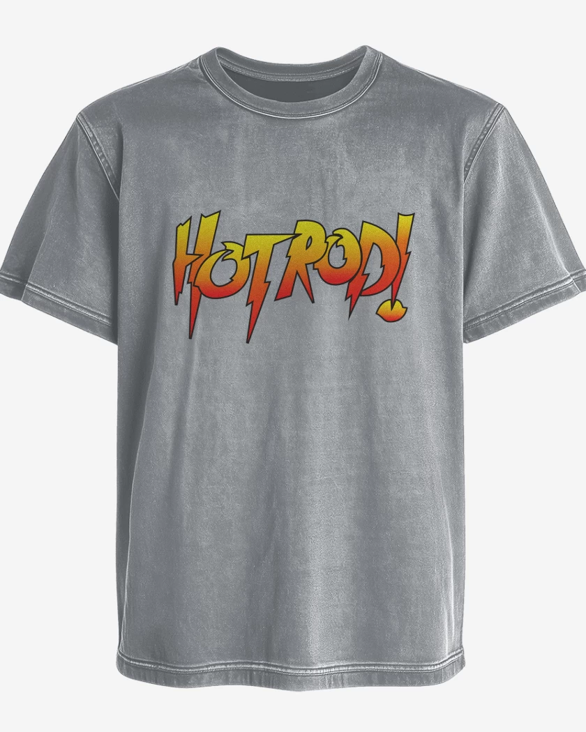 Polera desgastada Roddy Pipper Hot Rod