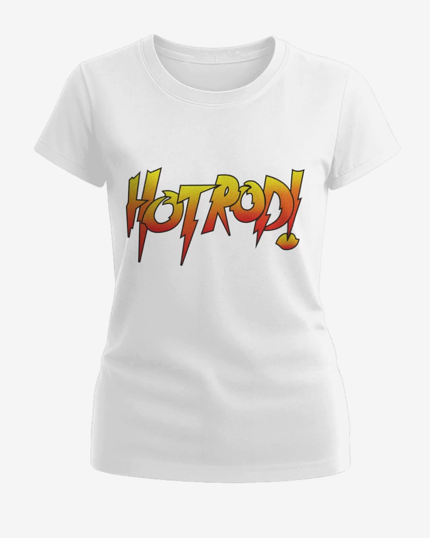 Polera de Mujer Blanco de Roddy Pipper Hot Rod