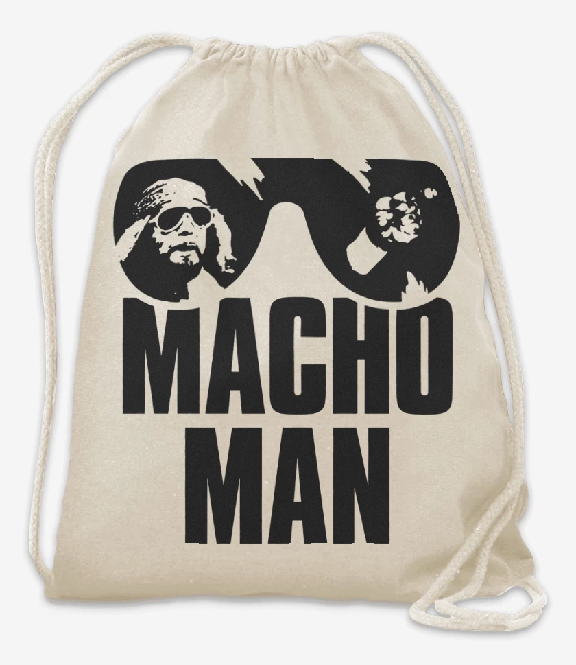 Mochila Blanco de Macho Man Randy Savage
