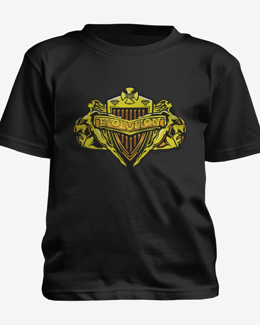 Polera de niño Negro de WWE Evolution
