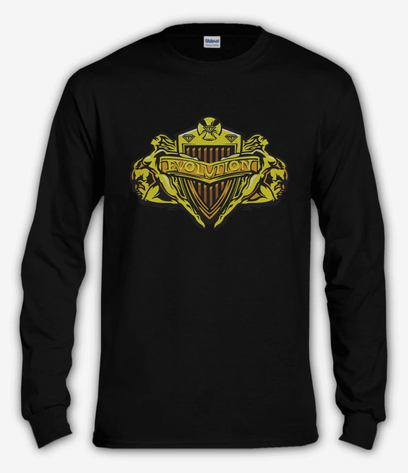 Polera manga larga Negro de WWE Evolution