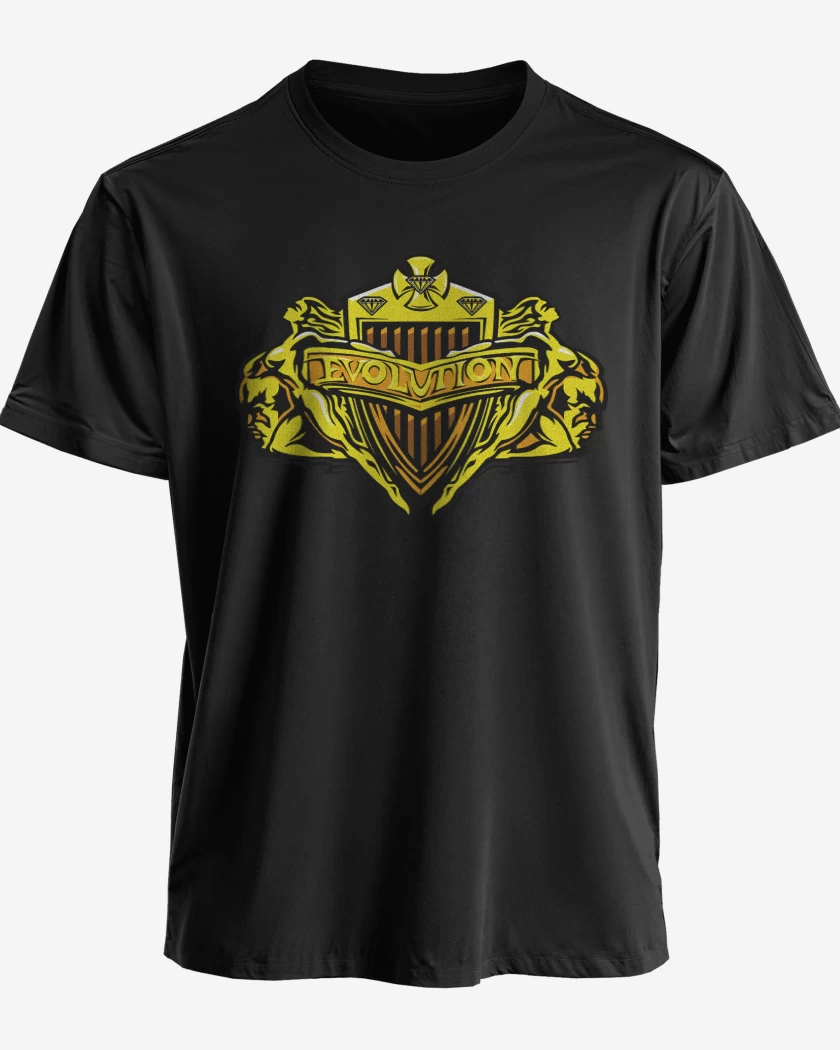 Polera premium Negro de WWE Evolution