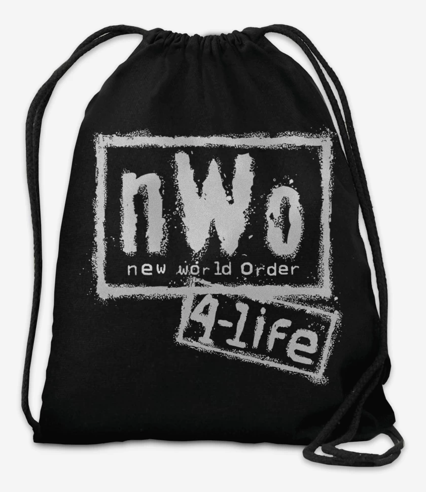 Mochila Negro de New World Order 4 LIFE