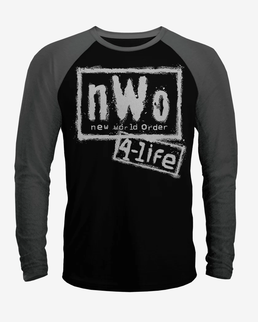 Polera Raglan New World Order 4 LIFE