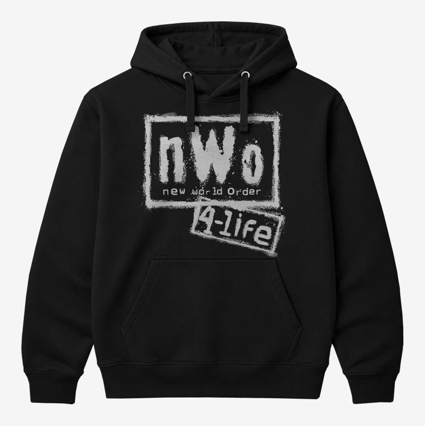 Polerón Canguro Negro de New World Order 4 LIFE