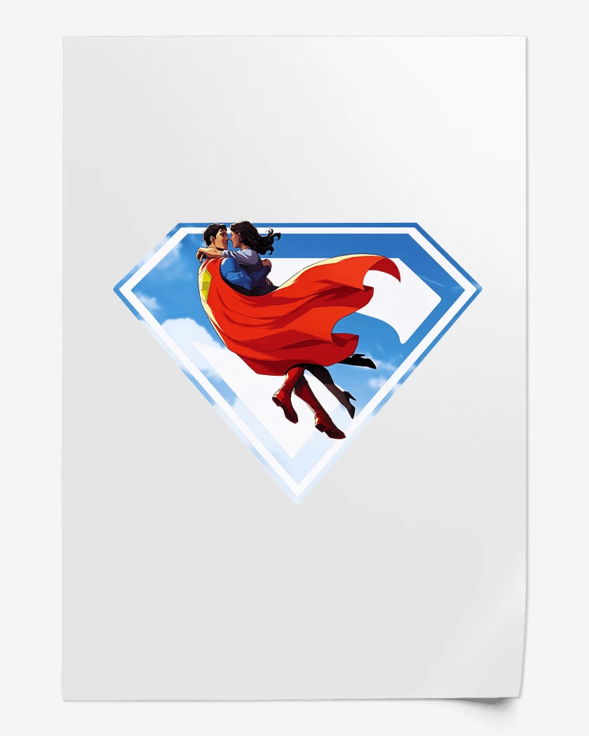 Print Superman Lois & Clark