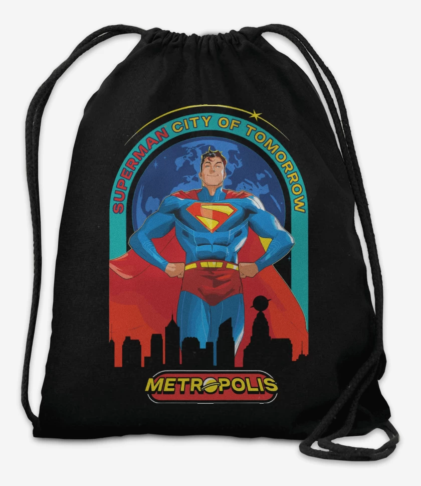 Mochila Negro de New Superman
