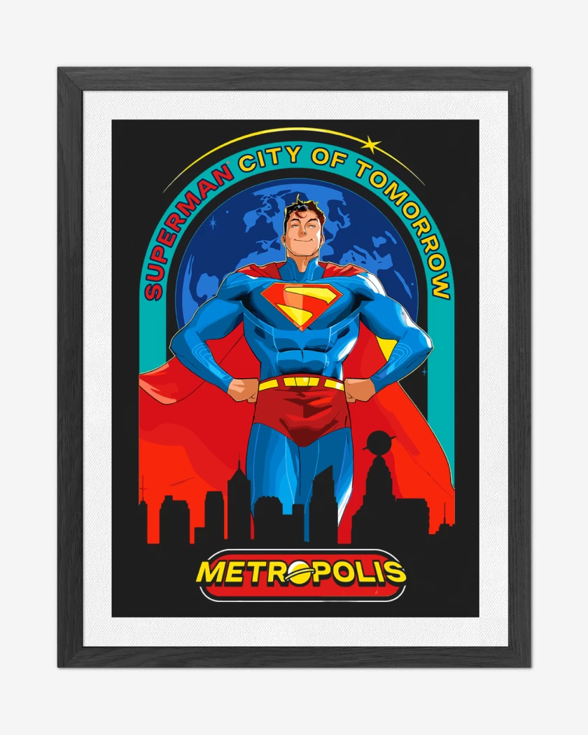 Cuadro decorativo Negro de New Superman