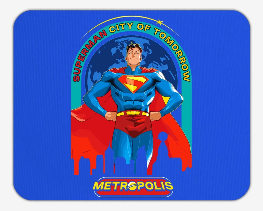 Mousepad Azul Rey de New Superman