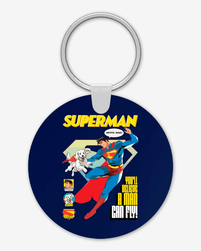 Llavero Superman & Krypto