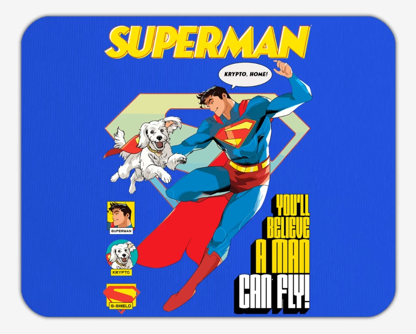Mousepad Superman & Krypto