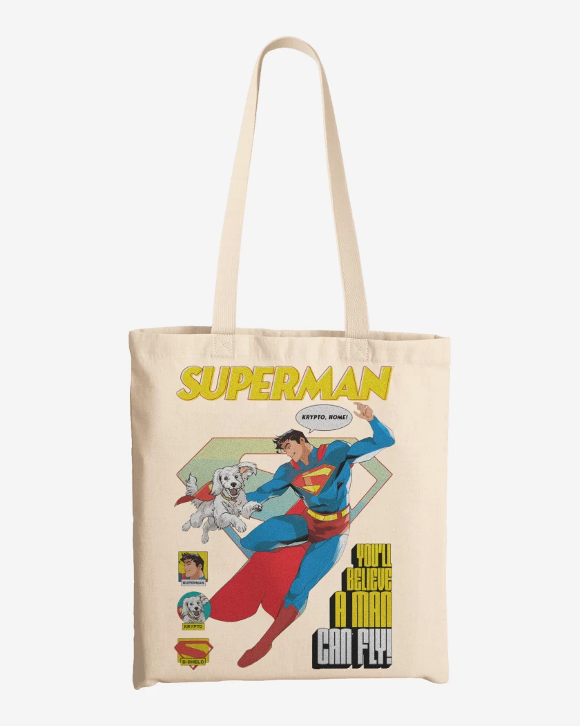 Totebag Superman & Krypto