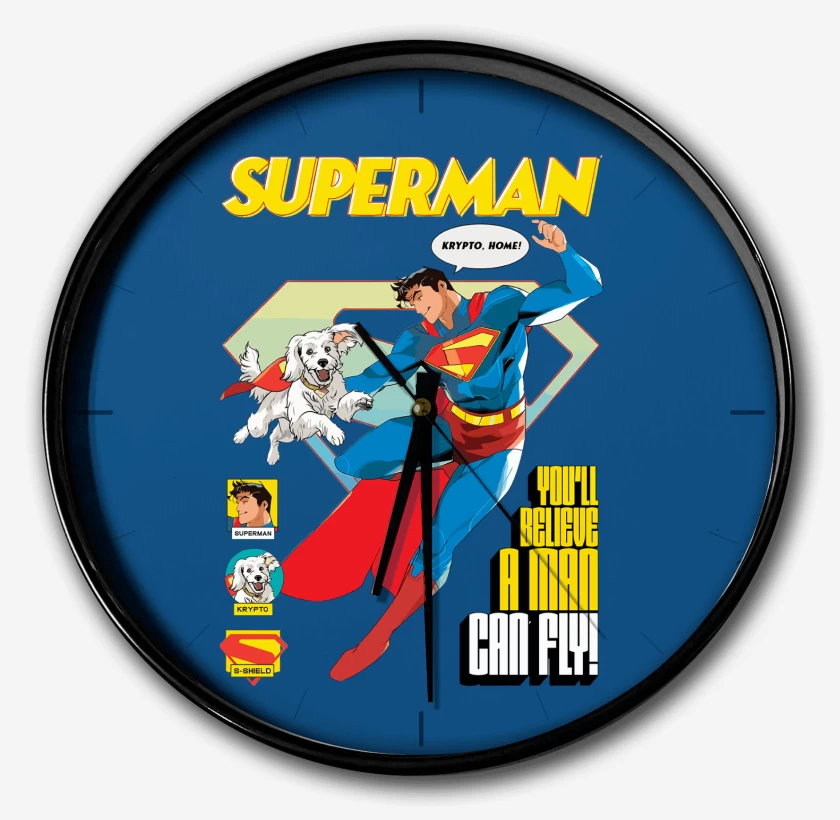 Reloj Azul Rey de Superman & Krypto