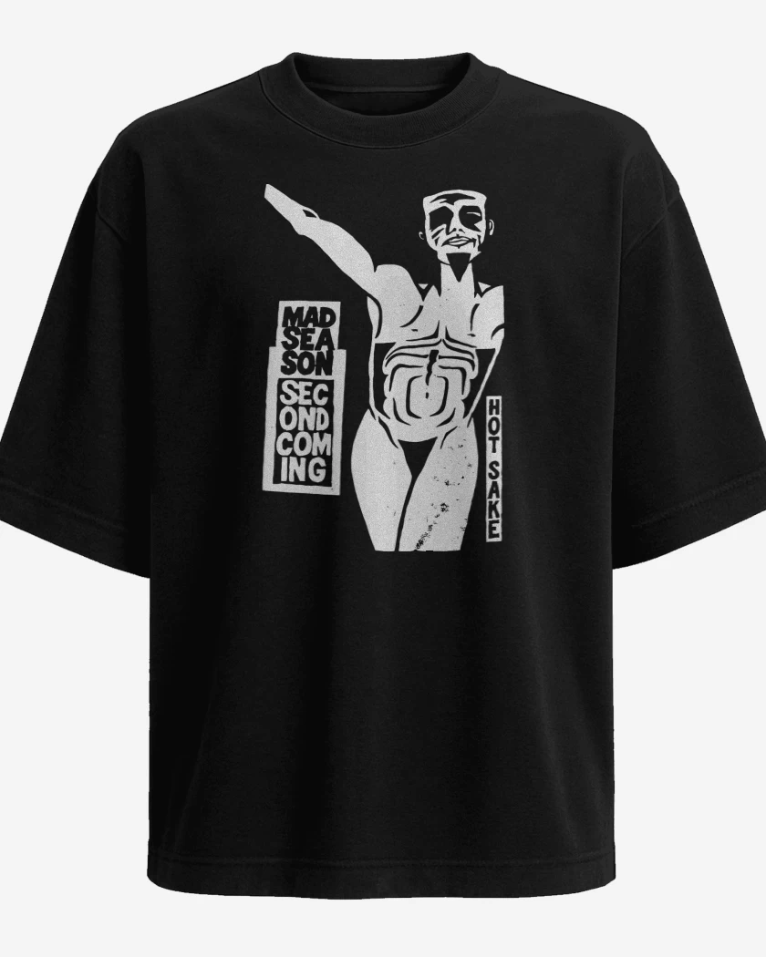 Polera Oversize Mad Season Hot Sake