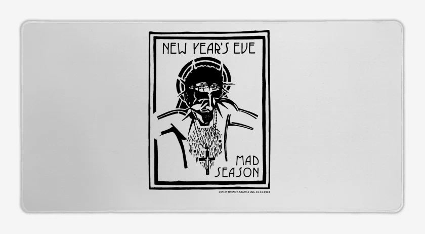 Mouse pad Gamer Mad Season New Years Eve v1