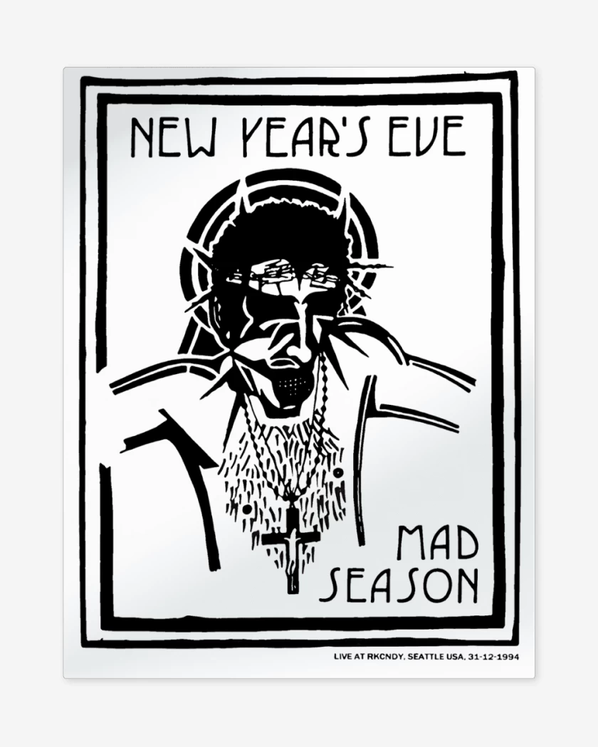 Print metalico Mad Season New Years Eve v1