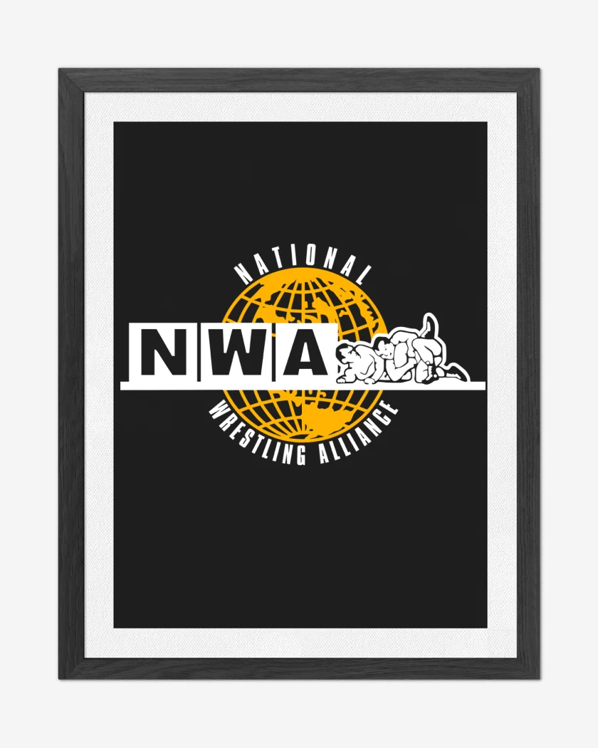 Cuadro decorativo Negro de National Wrestling Alliance