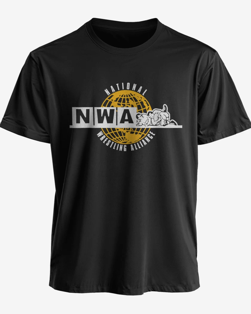 Polera premium Negro de National Wrestling Alliance