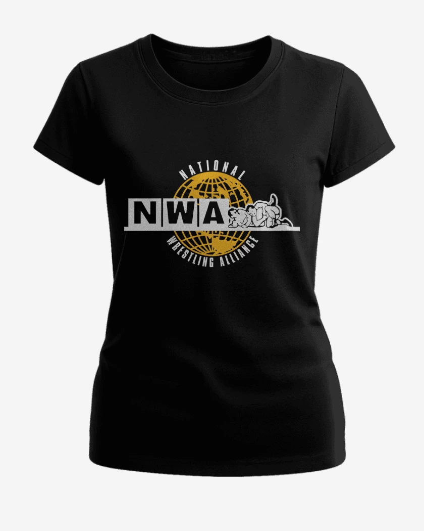 Polera de Mujer Negro de National Wrestling Alliance