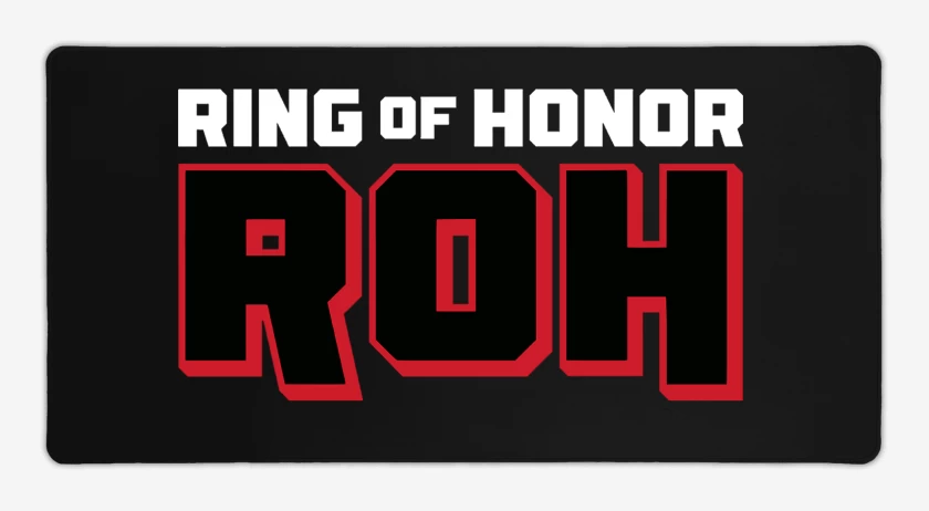 Mouse pad Gamer Negro de ROH Wrestling