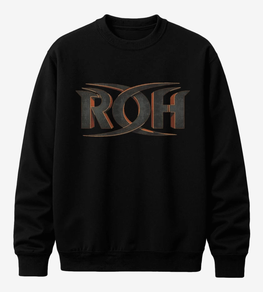 Poleron polo Negro de Ring of Honor