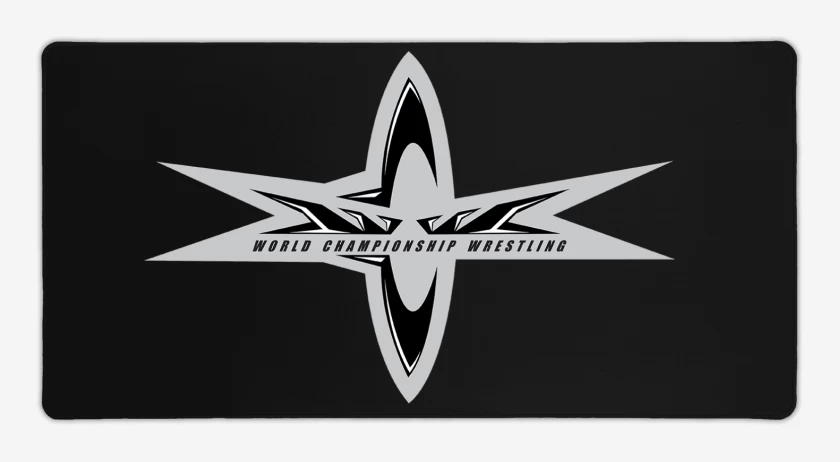 Mouse pad Gamer Negro de WCW 1999-2001