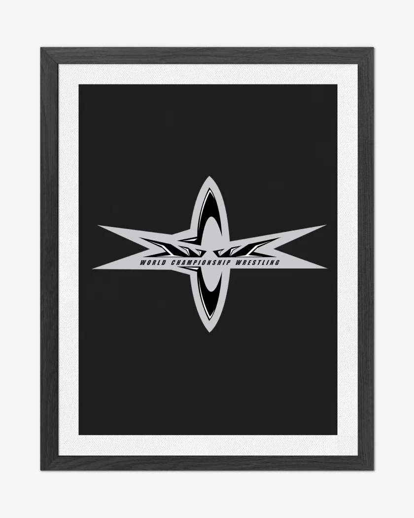Cuadro decorativo Negro de WCW 1999-2001