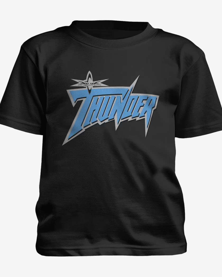 Polera de niño Negro de WCW Thunder