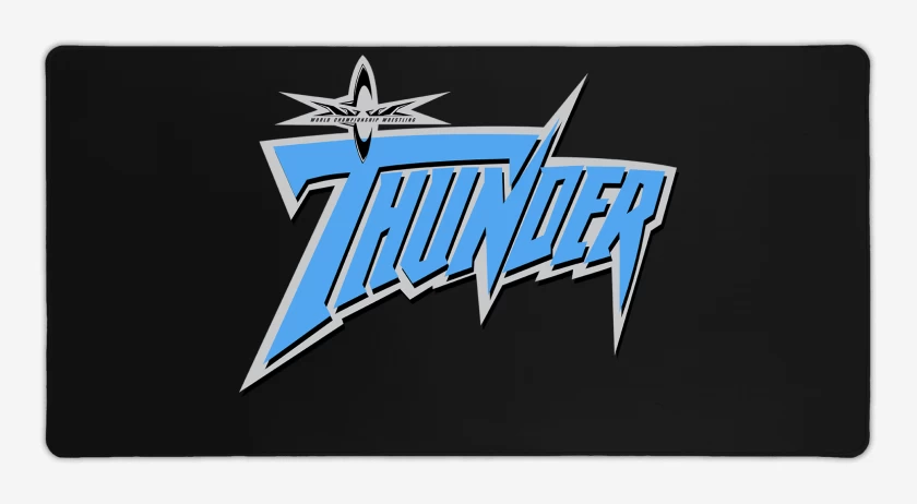 Mouse pad Gamer Negro de WCW Thunder