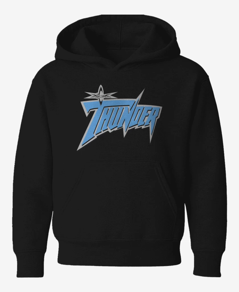 Poleron de niño Negro de WCW Thunder