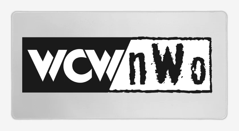 Mouse pad Gamer Blanco de WCW NWO