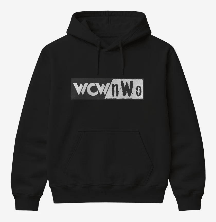 Poleron Canguro básico Negro de WCW NWO