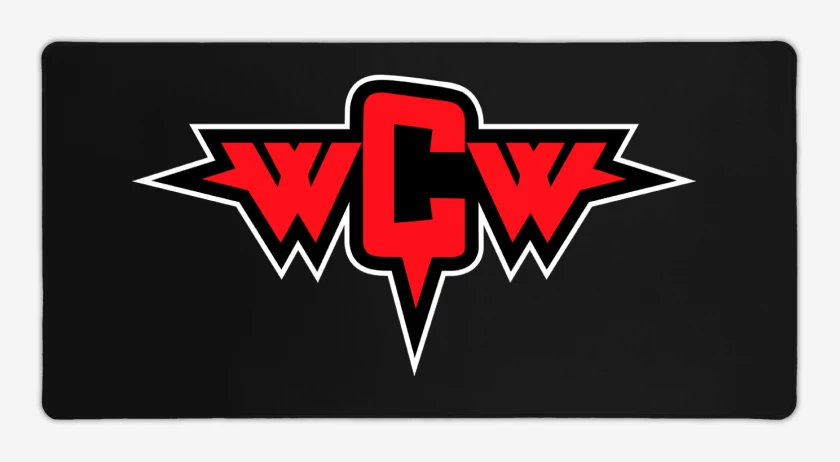 Mouse pad Gamer Negro de WCW Wrestling