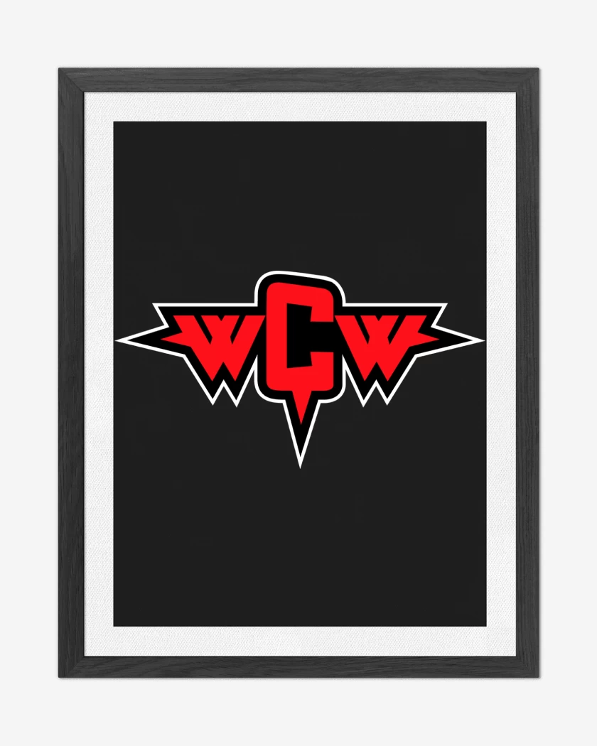 Cuadro decorativo Negro de WCW Wrestling