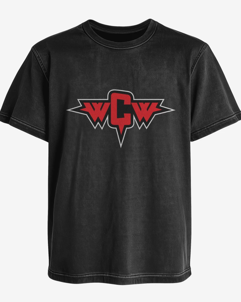 Polera desgastada WCW Wrestling