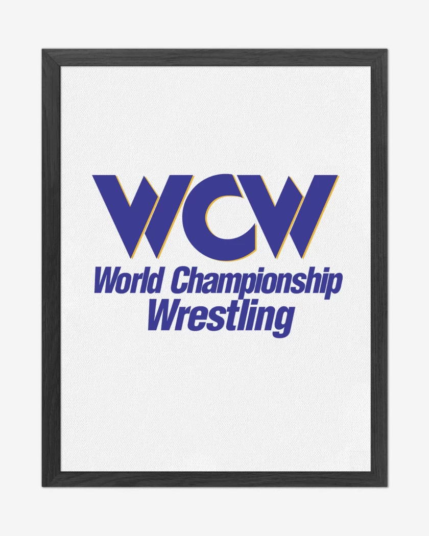 Cuadro decorativo Blanco de World Championship Wrestling 