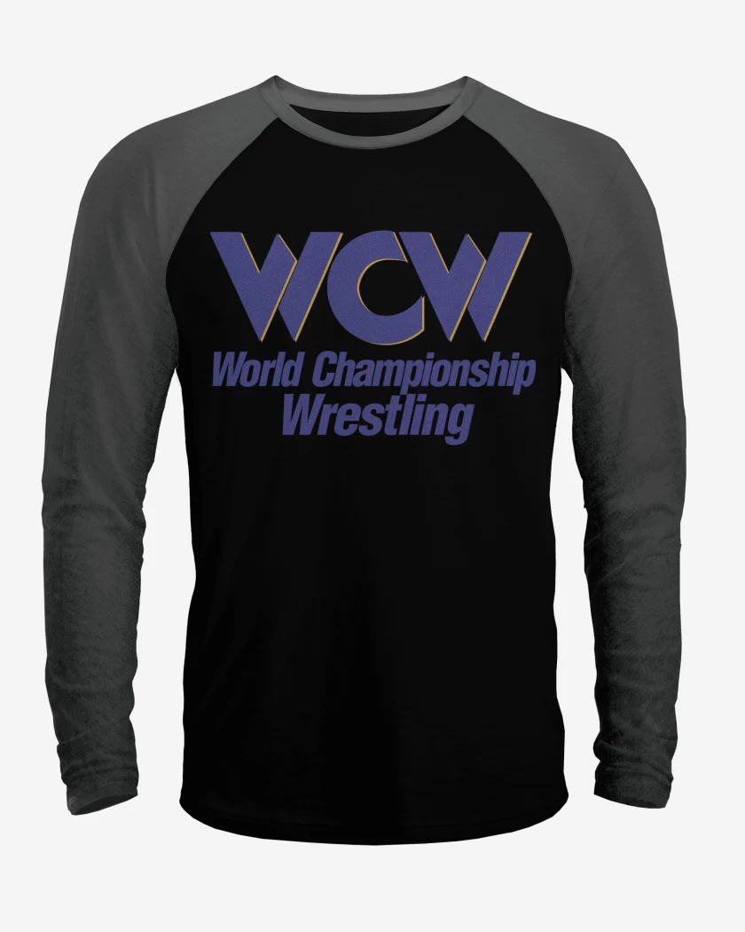 Polera Raglan World Championship Wrestling 