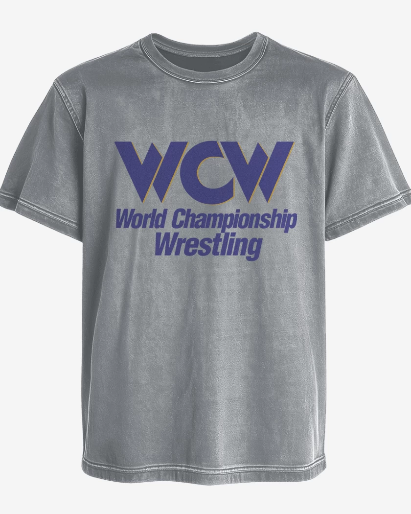 Polera desgastada World Championship Wrestling 