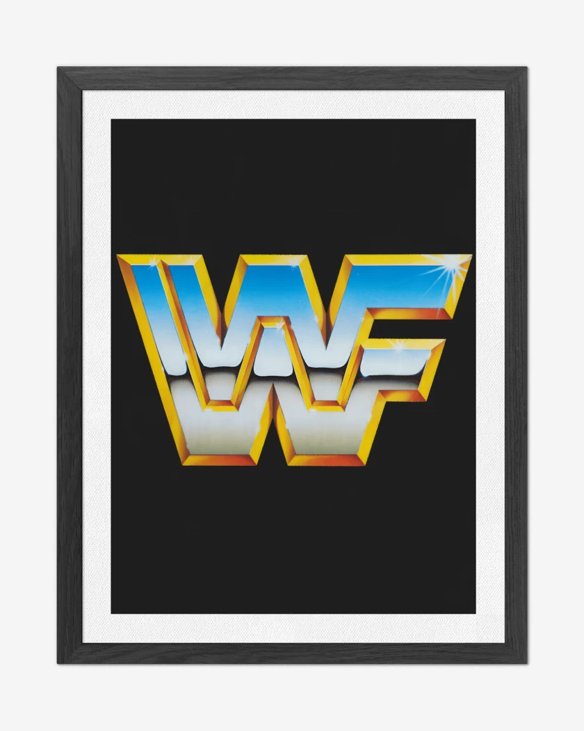 Cuadro decorativo Negro de WWF Golden Era