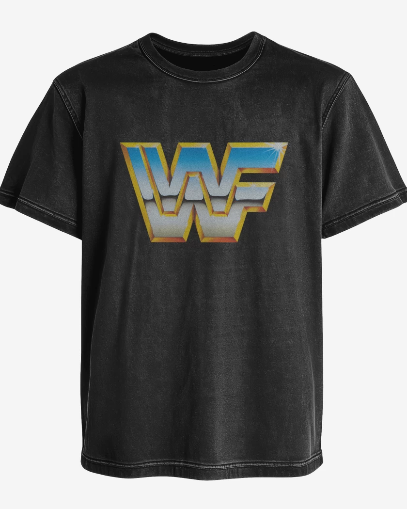 Polera desgastada WWF Golden Era
