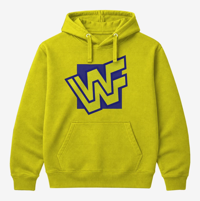 Polerón Canguro Amarillo de WWF New Era