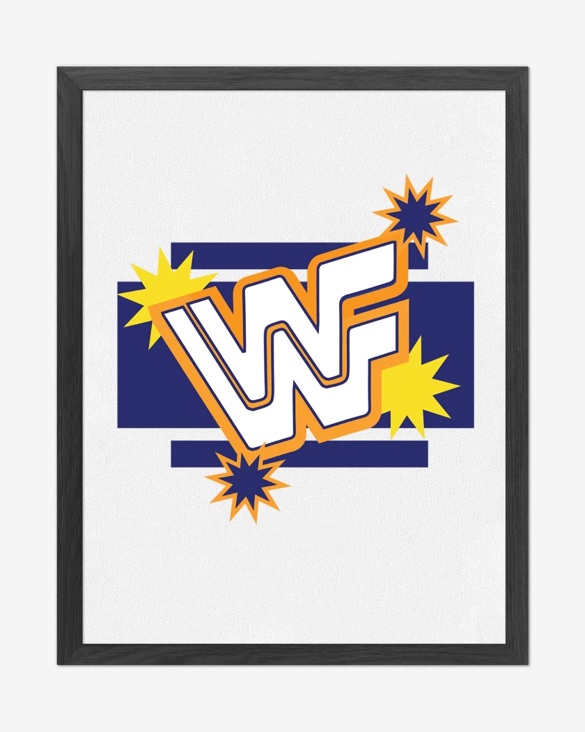 Cuadro decorativo Blanco de World Wrestling Federation New Era