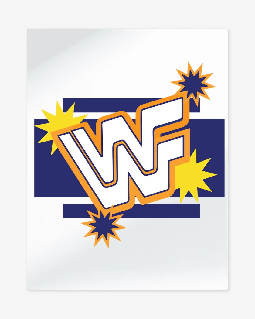Print metalico World Wrestling Federation New Era