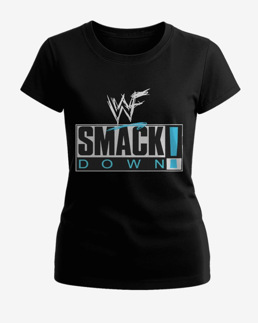 Polera de Mujer Negro de WWF Smackdown