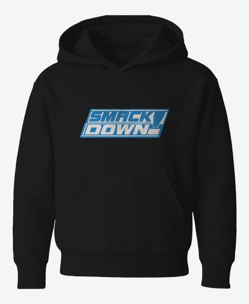 Poleron de niño Negro de WWE Smackdown