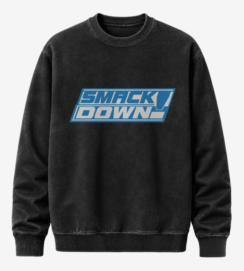 Poleron Polo Acid Wash WWE Smackdown