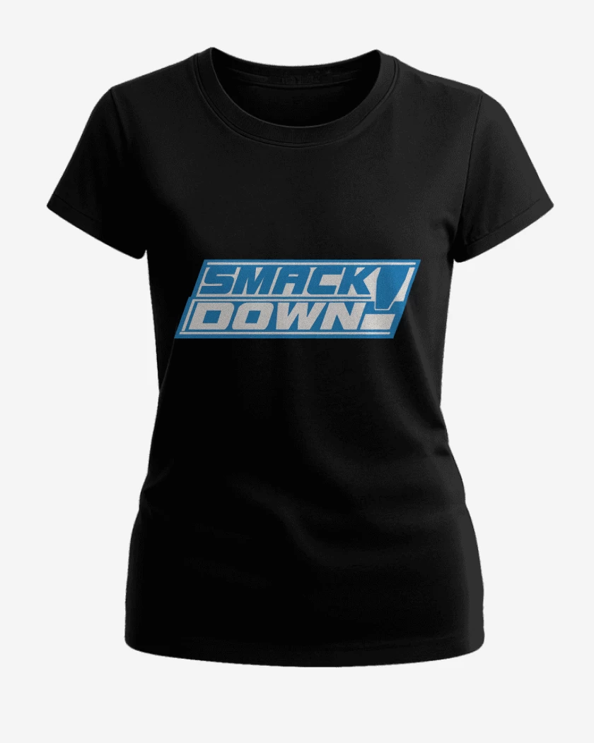 Polera de Mujer Negro de WWE Smackdown